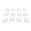12Pcs Disposable Toilet Brush Replacement Head with Detergent for Home Bathroom Toilet Accessories
