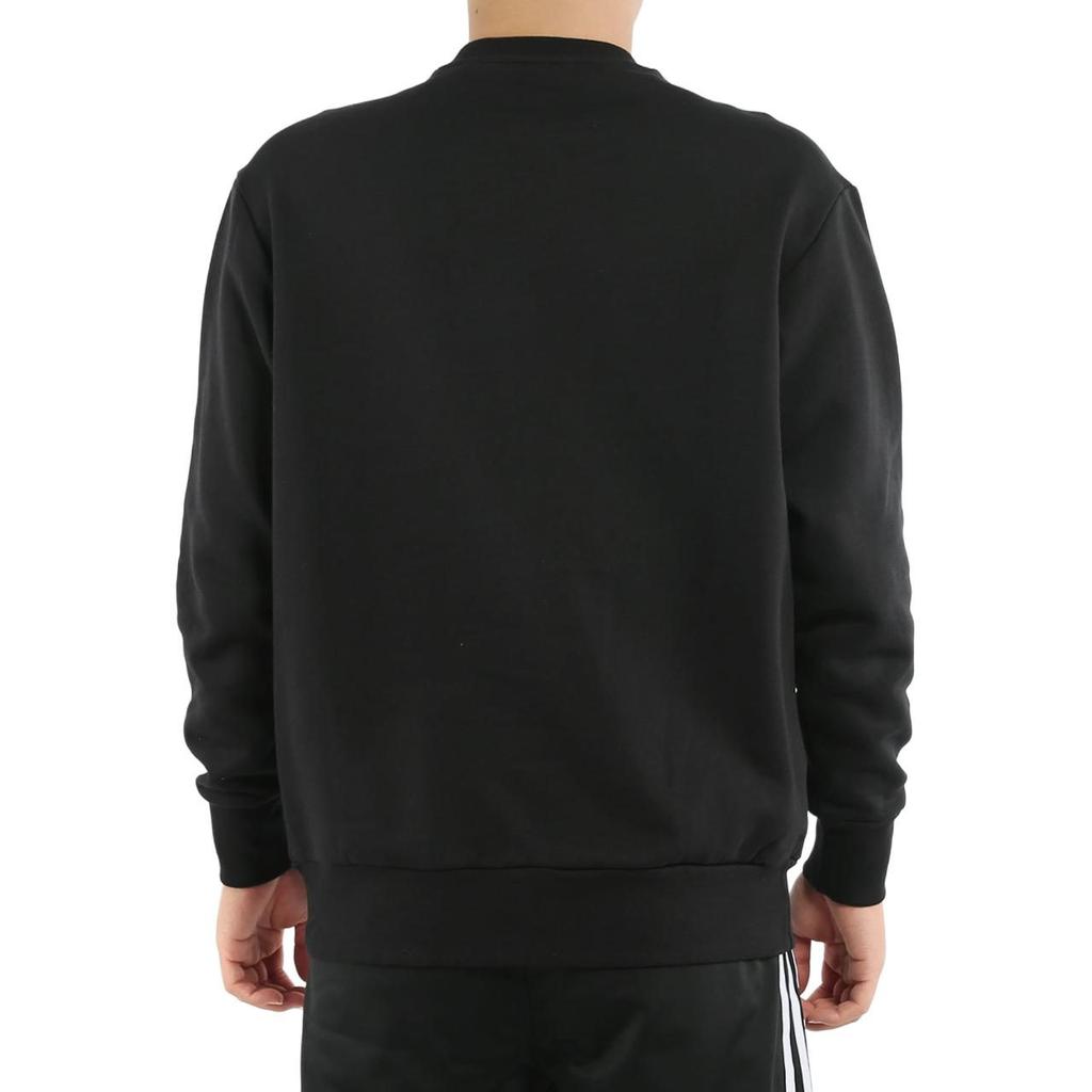 Adidas Sweatshirts Men's Black Crew Neck Moderate Regular FK6470