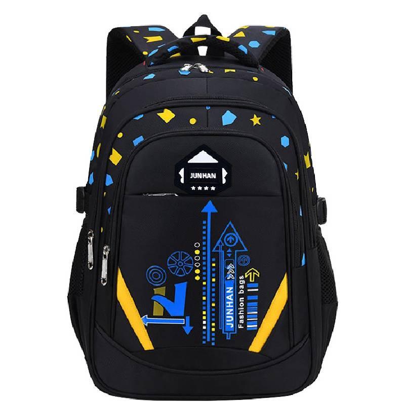 Children Printing School Bag Light Weight Backpack Spine Protection Waterproof
