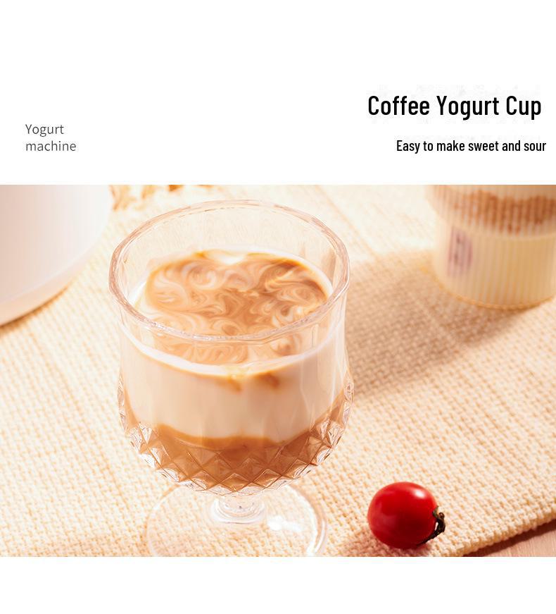 Compact Multi-Function Yogurt Maker with Stainless Steel Liner