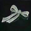 Vintage Strass Perle Schleife Broschen Temperament Vielseitige Kleidung für Frauen Schmuck Accessoires Geschenke