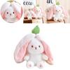 Cute Soft Stuffed Animal Fruit Bunny For Kids