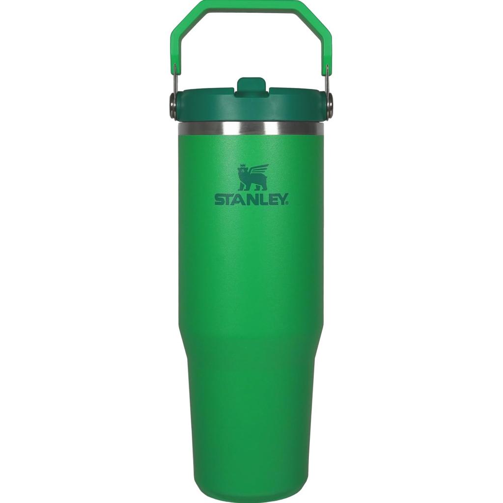 STANLEY Ice Flow Flip Straw Meadow Vacuum Tumbler Water Bottle Cold Insulated Water Bottle Sports Outdoor Warranty Genuine 2.0 0.88L (Japanese