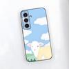 Cartoon Niedliches Schaf Handyhülle Für Samsung S26 S25 Plus S20 S20 Plus S22 Ultra S23 FE S21 Plus S21 Ultra Weiche Hülle