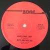 12inch Record ROY REYNOLDS POSITIVE LOVE Whos That Lady That Lady Version ZONE011 Zone Records US Reggae Ska Dub Used