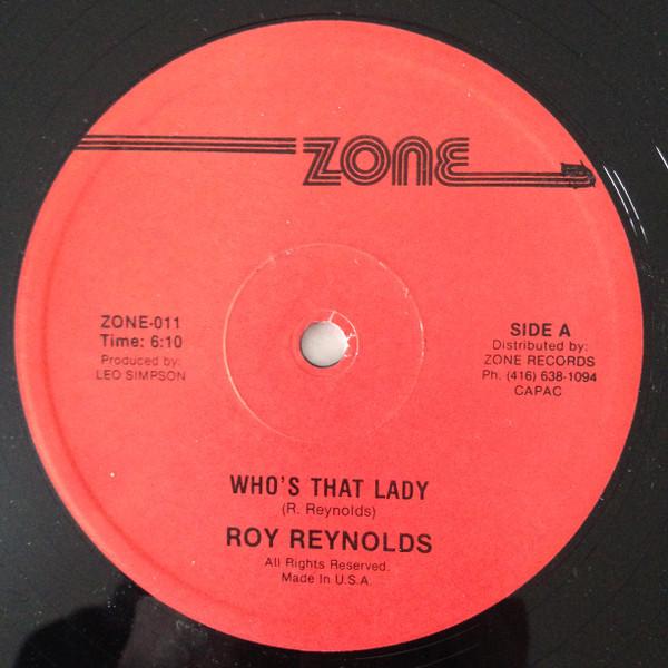 

12-дюймовая пластинка ROY REYNOLDS POSITIVE LOVE Whos That Lady That Lady Version ZONE011 Zone Records US Reggae Ska Dub Б/у