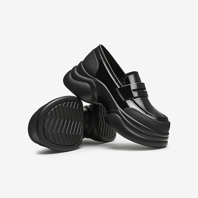 TATA Women's Little Wave Thick-Sole Loafers