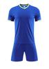 Adult Kids Soccer Uniform Set Breathable Sweat Absorption Quick Dry Soccer Jersey Stitching Color Competition Training Soccer Uniform