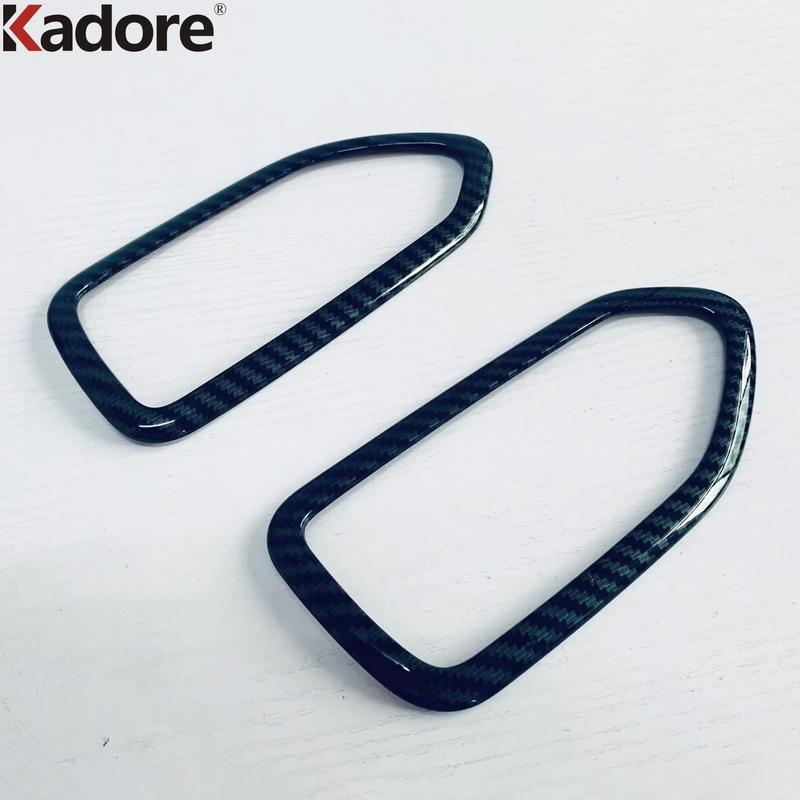For Toyota Noah VOXY 90   2024 2025 2026 Carbon Fiber Car Inner Door Handle Cover Trim Interior Mouldings Accessories