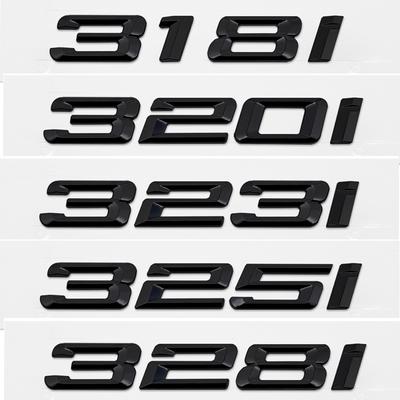 Autocollant 3D ABS avec lettres de coffre de voiture, Badge avec Logo, pour BMW série 3 320i 325i 328i 330i 335i 318i E90 F30 F31 F34