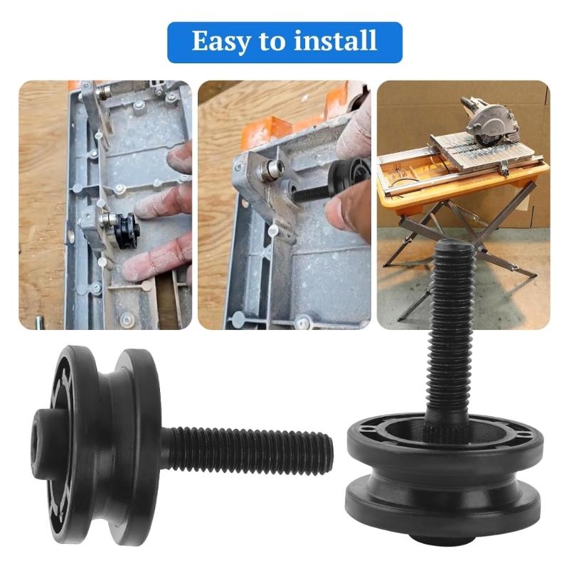 Pack Of 3 High Quality Replacement Roller Wheel For Tile Chainsaws With Quiet Bearings And Sturdy Construction