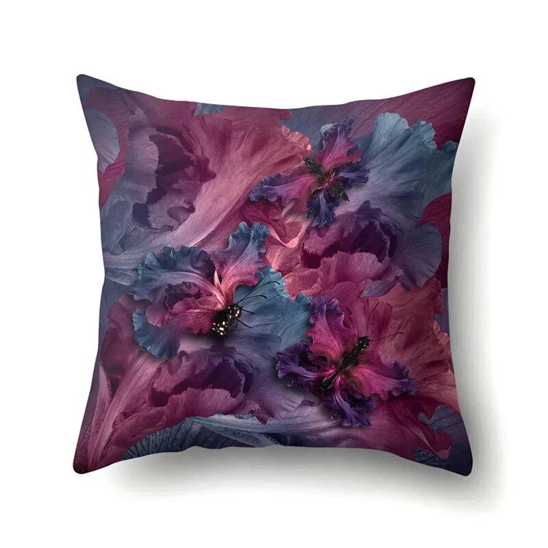 Geometric Butterfly Pattern Pillowcase Waist  Living Room Bedroom Sofa