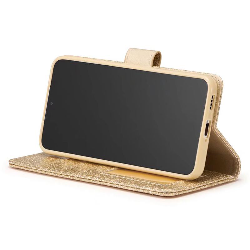Luxury Leather Wallet Case For Samsung Galaxy Glitter S25 Ultra S24 S23 FE S22 S21 S20 Plus A13 A14 A15 A35 A55 A54 A53 A34