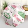 1pc Watermelon Umbrella with 8 Iron Ribs and a Plastic Handle, Automatic Opening and Closing, Portable and Foldable1051