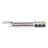 1:50 Scale Hydraulic Detachable Gooseneck Lowboy Trailer (White Regular Version) | Transport Series, 1:50 Scale Diecast Collectible Model 71138