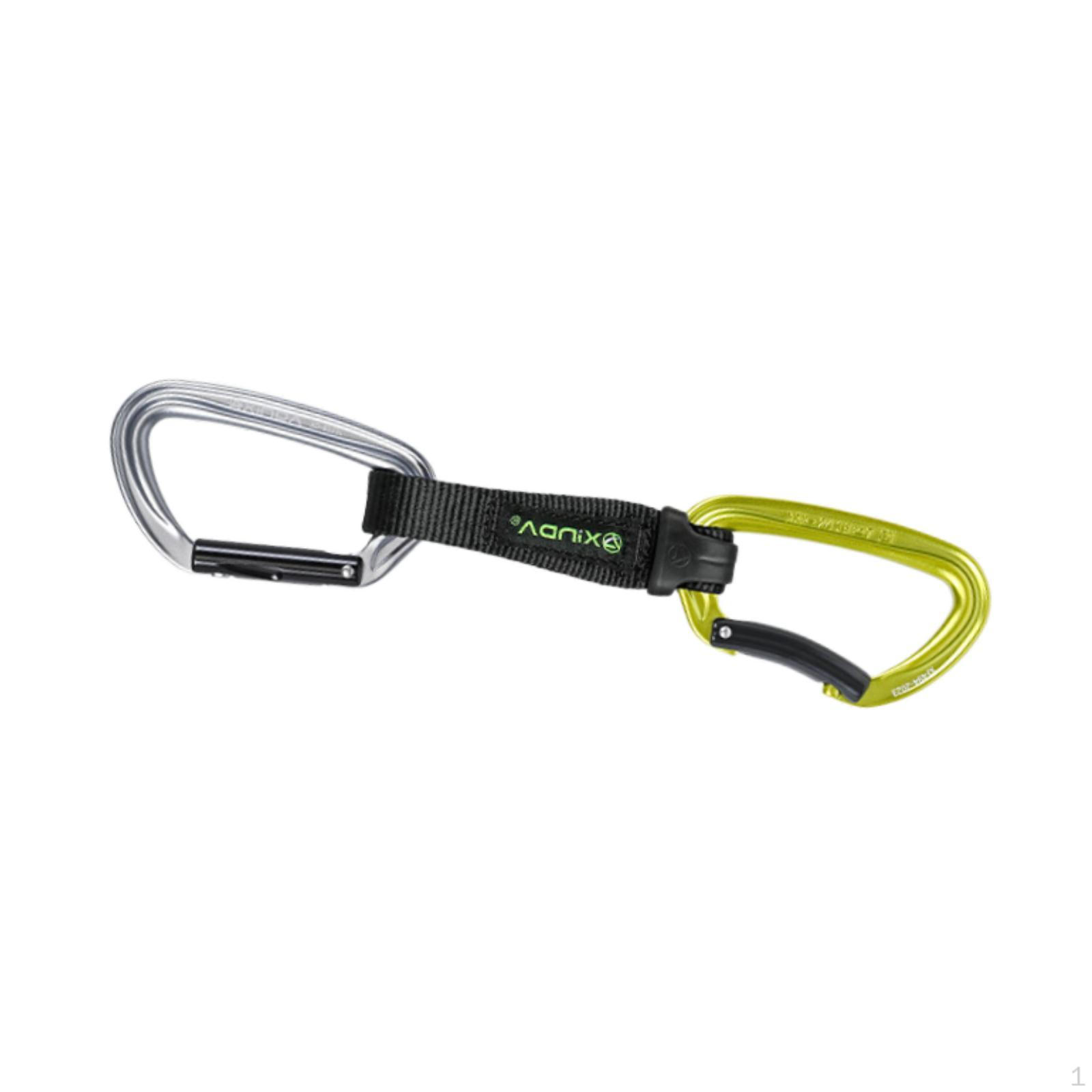 

Aluminum Alloy Carabiner for Outdoor Adventures And Hammocks 11cm Belt