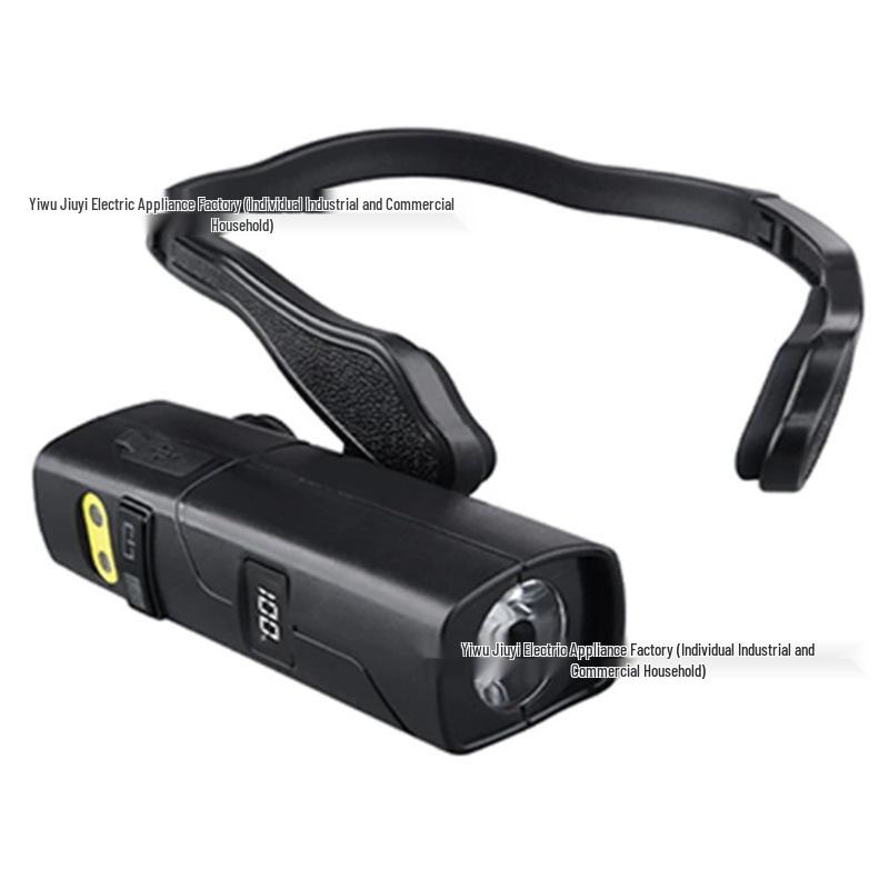 Lightweight Dual-Light Ear-Hook Headlamp - Outdoor Detachable Induction