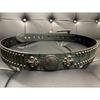 Used Belt coin motif silver hardware