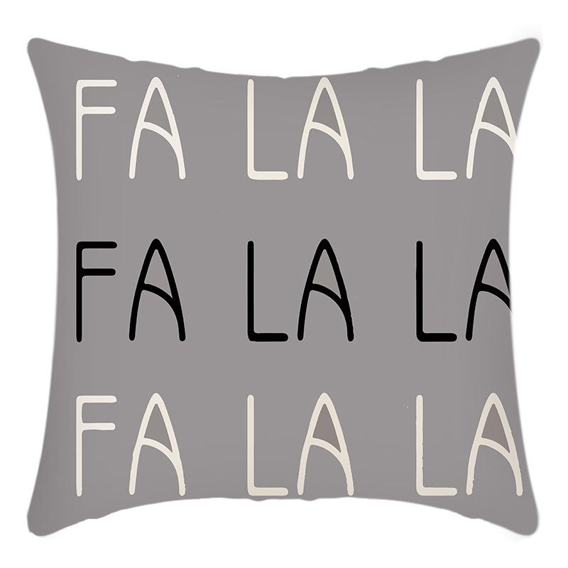 New Christmas Pillowcase Christmas Tree Print Elk Home Decoration Holiday Pillow Pillowcase