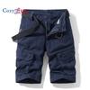 Cozy Up Pantaloncino Cargo da Uomo con Cintura Survivor-Taglie Regolari e Forti