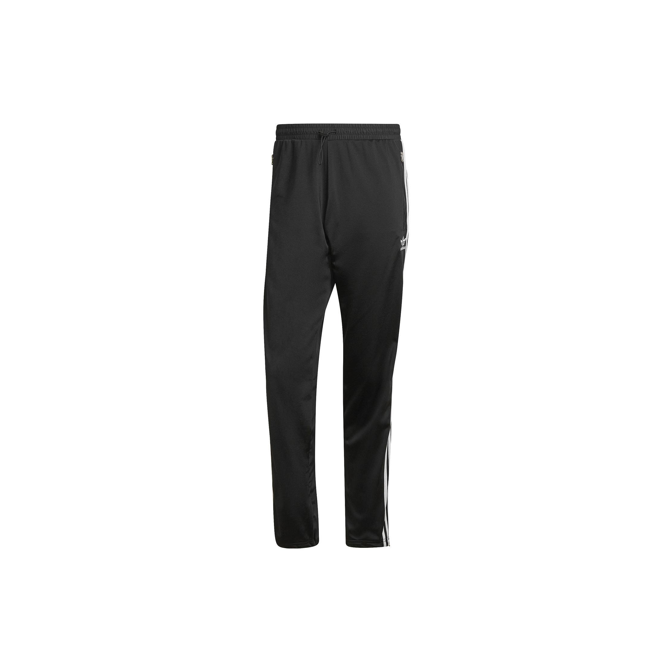 Men s adidas originals Printing Logo Solid Color Stripe Sports Pants/Trousers/Joggers Black HC1957 M