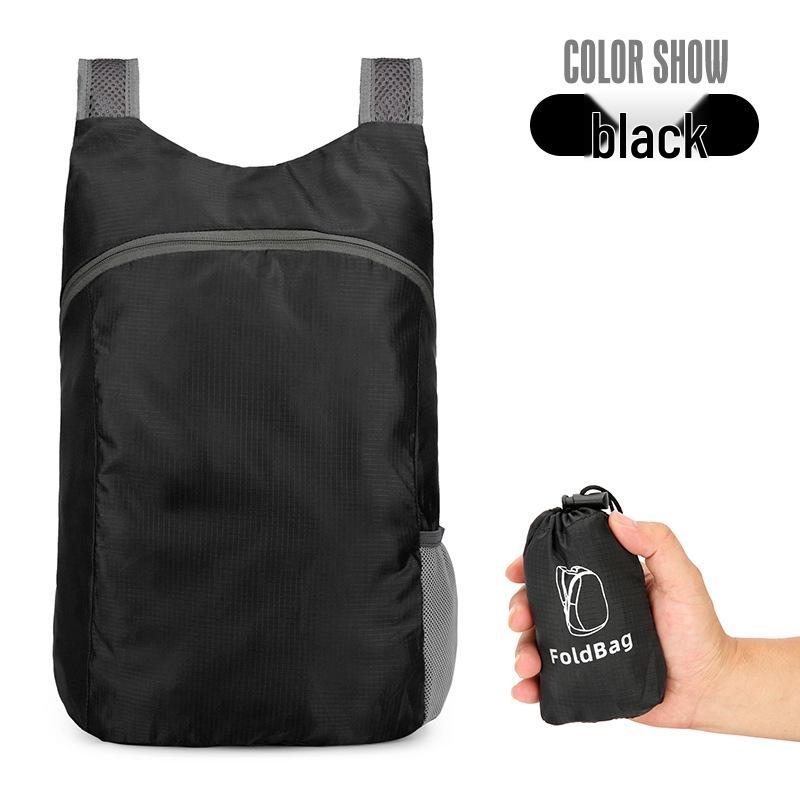 Lightweight Foldable Backpack with Custom Logo - Perfect for Travel, Advertising, or School