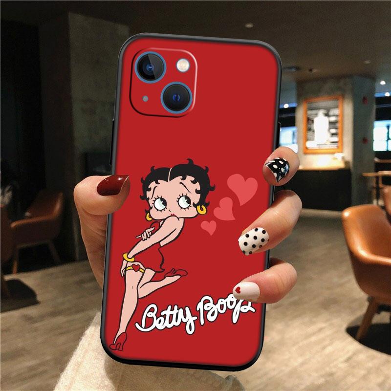 

TR6 B-Bettys Art B-Boops New High-End Shell Phone Case for Redmi Note 13 14 Pro+ Plus A3 A3X 13X 13C 13R 14S 14C 14R Redmi Note 13 Pro 4G