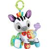 VTech Baby Para Levar Zebra Macia, Brinquedo Sensorial com Cores, Luzes, Música e Sons, para Meninos e Meninas a partir de 3, 6, 12, 24 + meses, Versão Inglesa