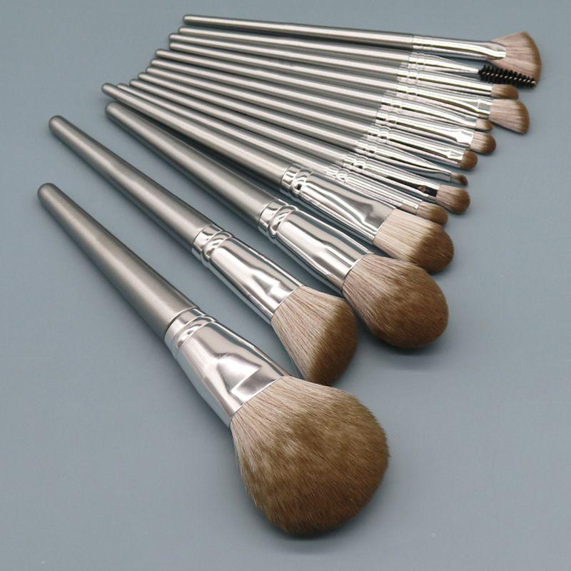 

14 Makeup Brushes Suit First Meeting Full Set Beginner Brush Suit Powder Brush Blush Brush Makeup Tools Makeup Artist 14 first naked brush