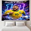 Neymar Celebration Tapestry Hanging for Bedroom,Livingroom, Playroom,Decor Art Room Wall Tapestry Holiday and Birthday Gifts