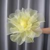 Artificial Giant Rose Blossoms Large Realistic Flower Heads for Wedding Landscaping Party Venue Home Decor No Fade