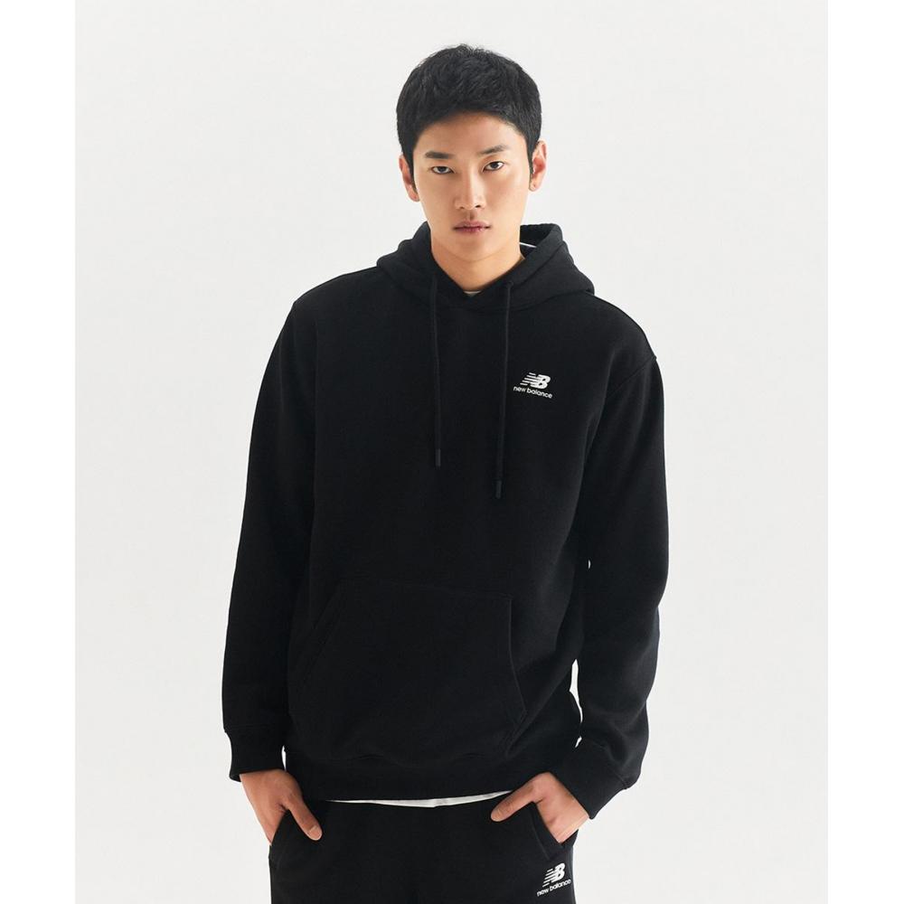 

NEW BALANCE NBN0D41013 Толстовка UNI Essential с начесом полуприлегающего кроя (ЧЕРНЫЙ) 19BLACK/S090