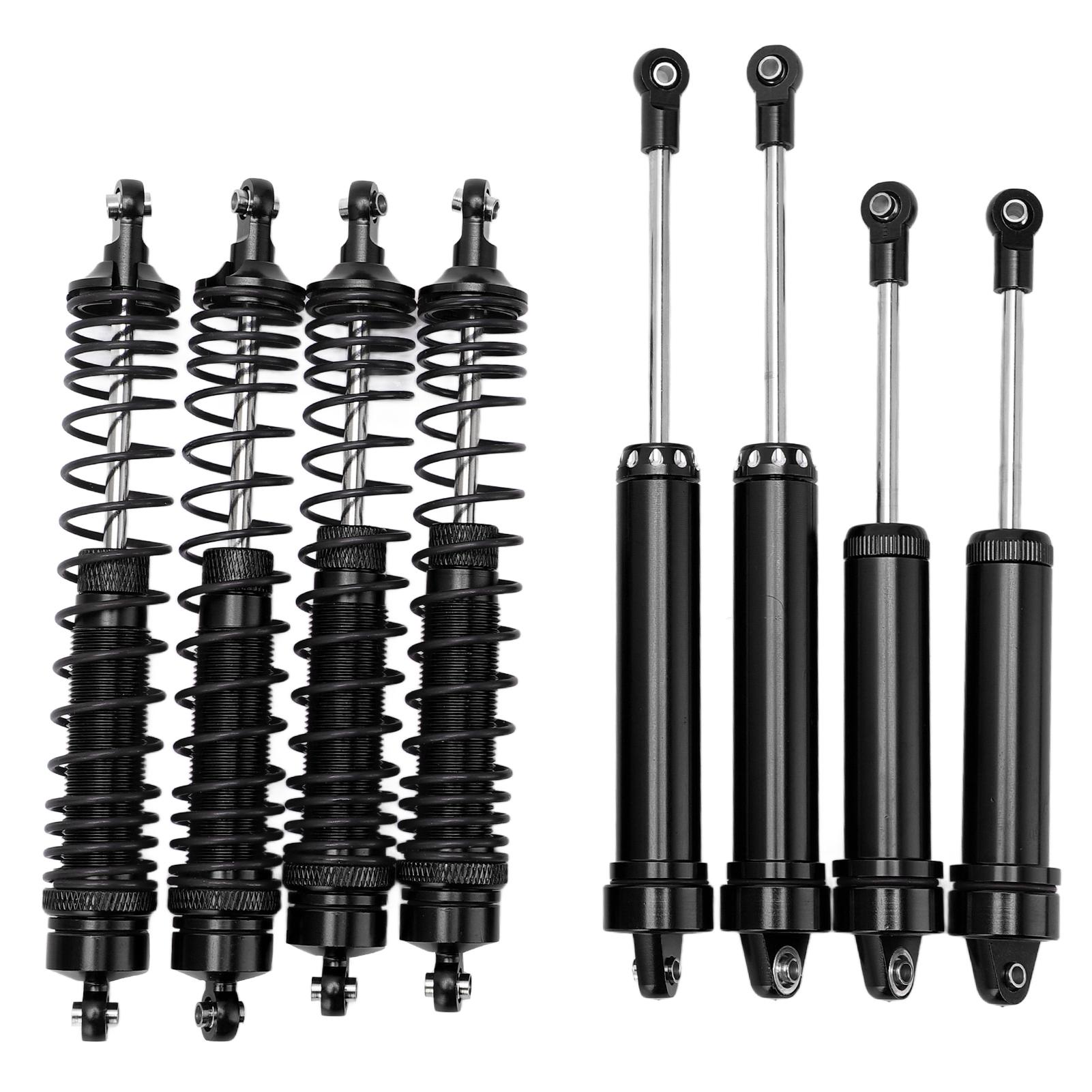 

RC Metal Front Rear Shock Absorber Damper Set for TRAXXAS UDR 17 RC Car Upgrade PartsBlack чорний