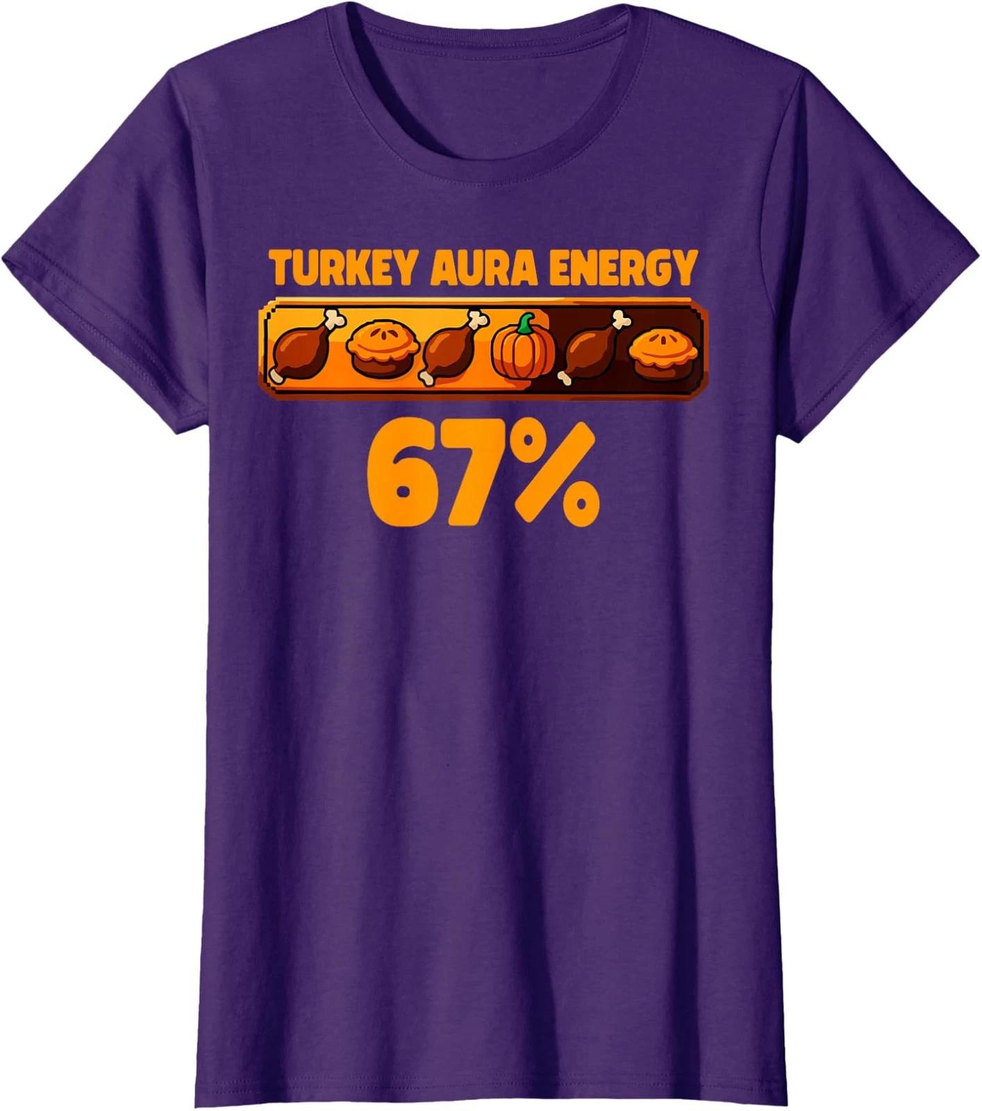 Bruh 67 Six Seven Funny Meme Christmas Candy Ladies  V-Neck Tshirt L