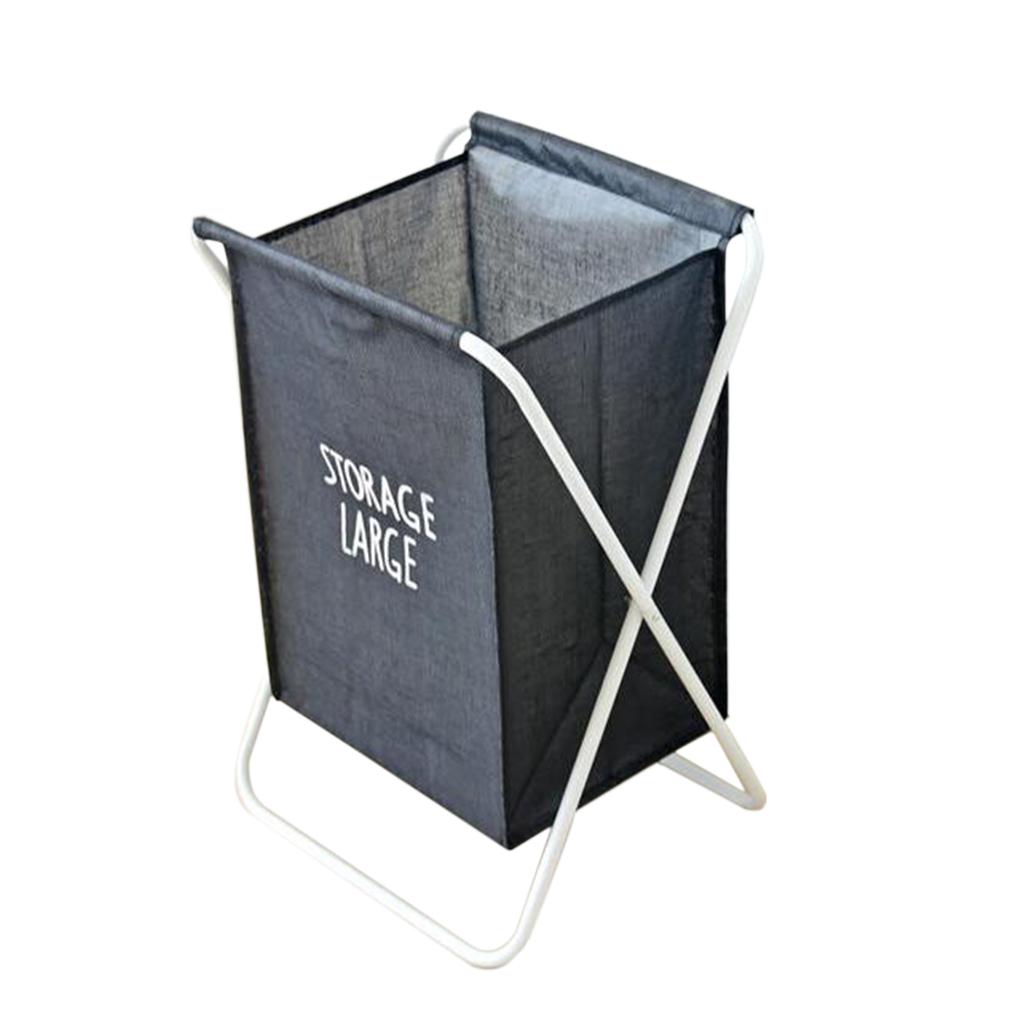 Laundry Hamper Basket with Iron , Durable Dirty Clothes Bag for Bathroom Bedroom Home, 14. 13.58
