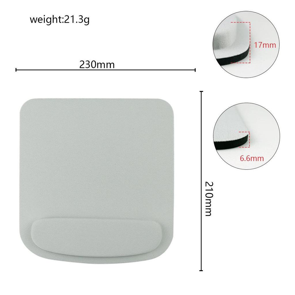 E03 Měkká a pohodlná podložka pod myš z EVA - ergonomická opora pro počítače