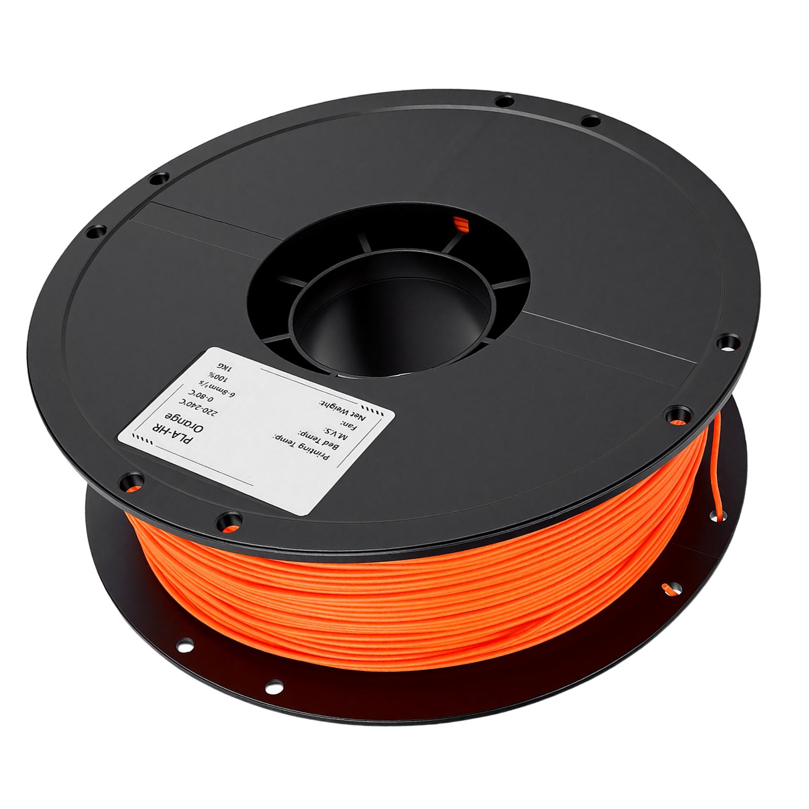Flexibel Filament voor het Printen van Airless Basketballen 1,75 mm 1 kg Spoel Microvezel 3D-printer Filament Bundel voor de Meeste FDM oranje