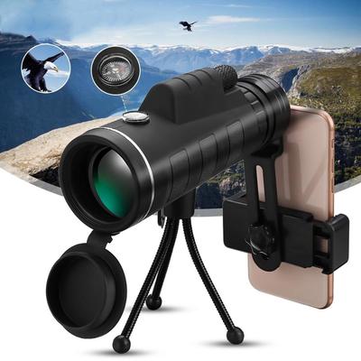 Telescopio con zoom 40X60, lente para cámara de teléfono, monocular, para iPhone, Samsung, Redmi 7, Huawei