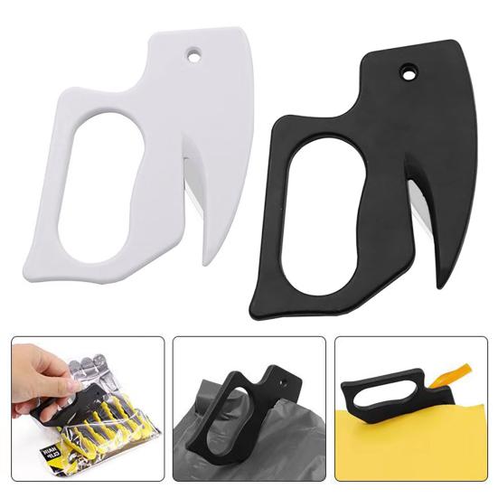 4Pcs Portable Letter Opener Safe Envelope Slitter Plastic Christmas Gift Wrapping Tool for Home And Office