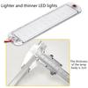 12V RV LED Panel Light, Length: 10'', 12-80Volt Interior Ceiling Dome Light with On/Off Switch,for RV Motorhomes