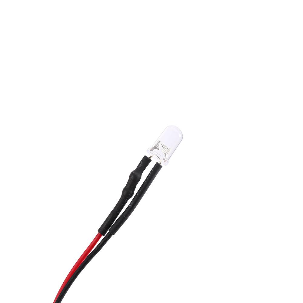 Blinking 12V DC Colorful LED Light Emit Wired Diode