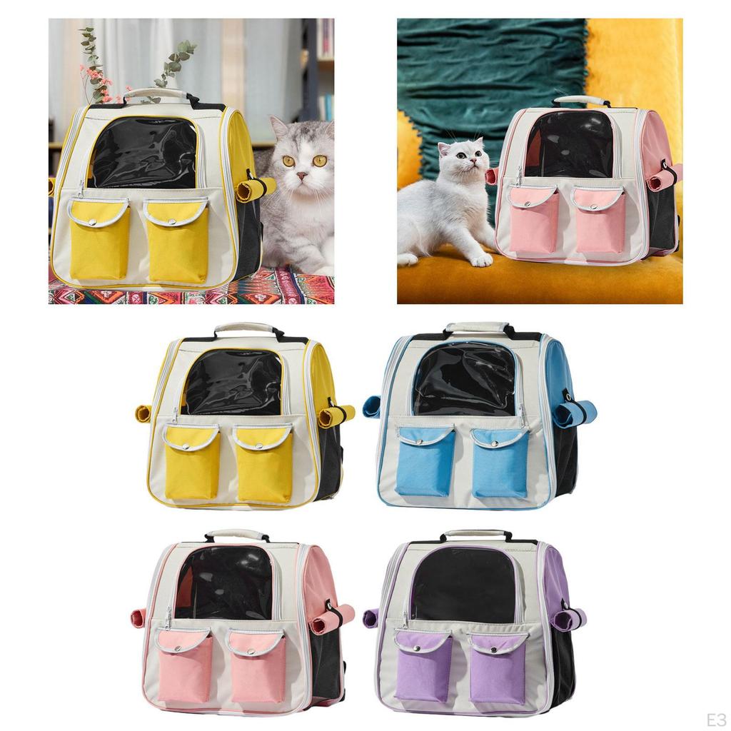 Cat Backpack Carrier Dog Bag Pet Travel for Walking