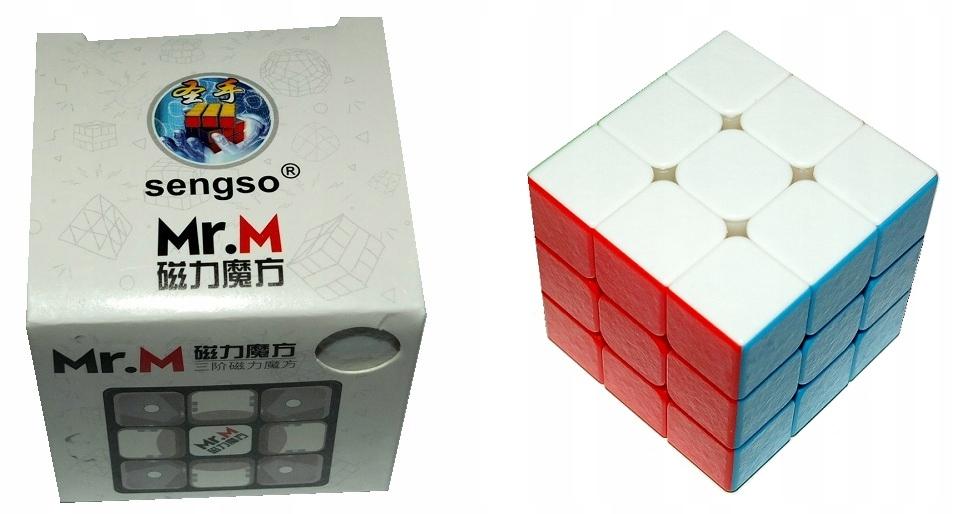 Shengshou Mr. M Adjustable Cube Magnetic 3x3x3 Educational Gift Idea
