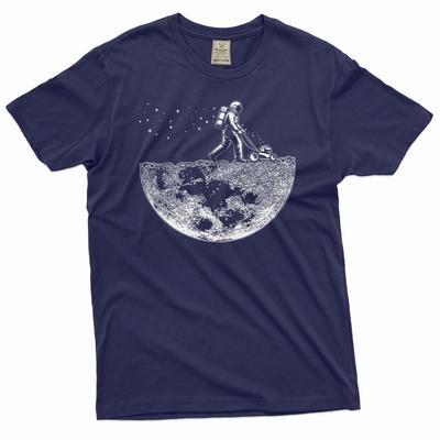 Space Tshirt Astronaut On the Moon Shirt Astronaut Birthday Christmas Gift