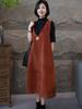 French Black Strap Skirt Women's Summer New Large Size Loose Casual Age Reduction Solid Color Long Dress