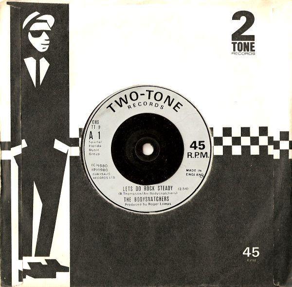 7-дюймовая пластинка BODYSNATCHERS Lets Do Rock Steady Ruder Than Y CHSTT9 TwoTone Record 1980 Великобритания Рок Б/у