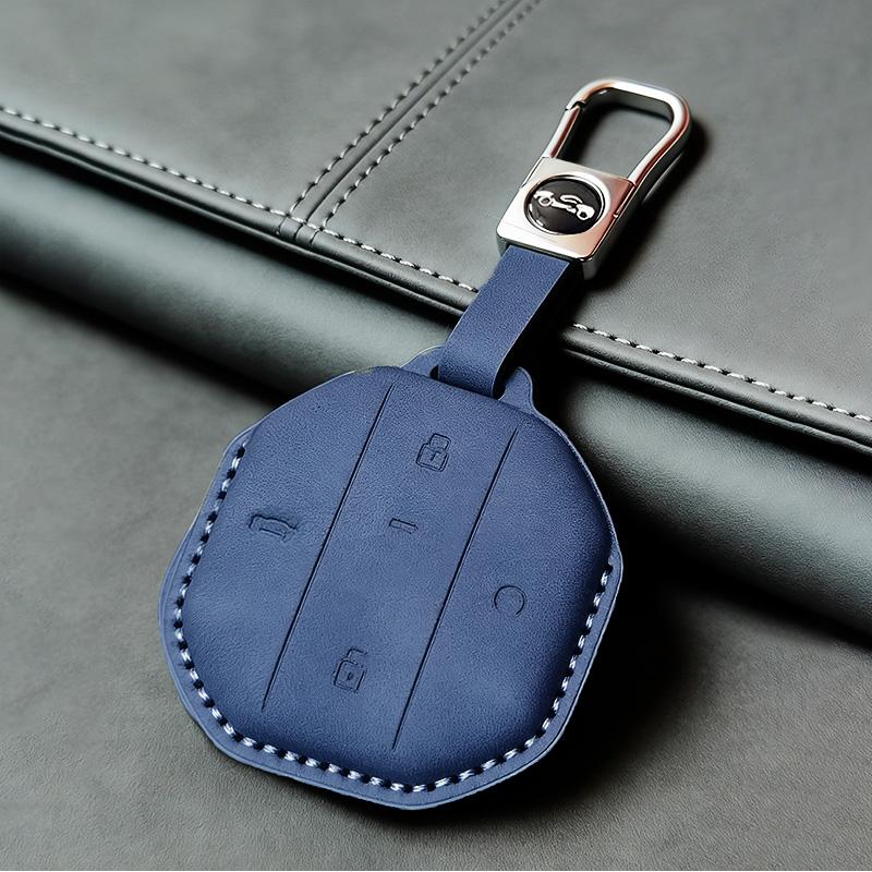 Car Key Case Cover Fob For Jetour Freedom Shanhai T1 T2 Keychain Durable Luxury Anti-Scratch Leather Accessories