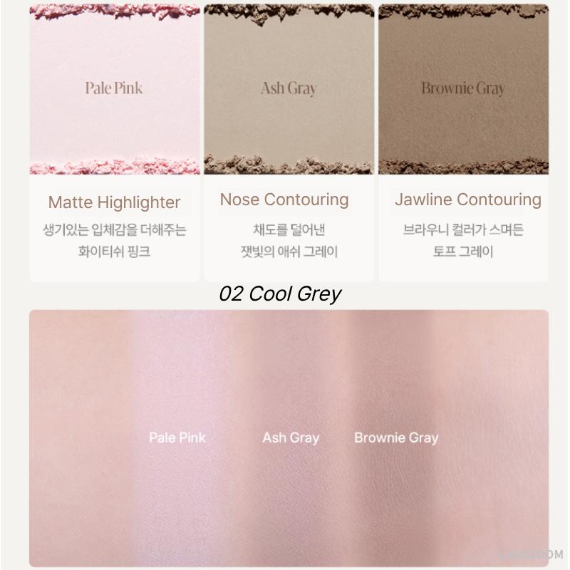 Espoir Tone Pairing Contour Palette 10g (+Free gift)