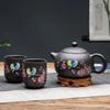 500ml Large Capacity Handmade Xishi Kettle Raw Ore Zhu Mud Filter Tea Maker Chinese Zisha Tea  Yixing Purple Clay Teapot