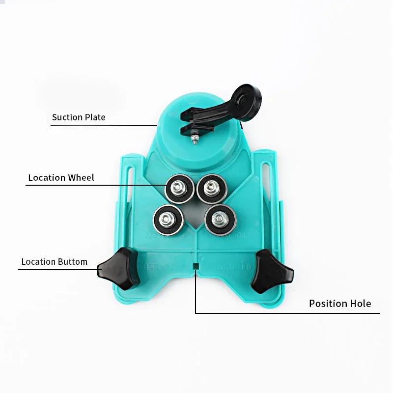 Localizator Găuri Plăci Ceramice Dispozitiv Fixare Găuri Plăci Podea Poziționare Specială Găurire Marmură